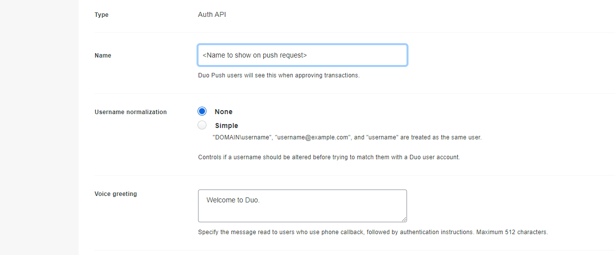 Enabling DUO 2FA Phishing Simulations